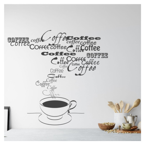 Samolepka na zeď - Káva INSPIO