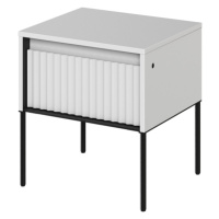 Noční stolek TREND TR-10 bílá/černá