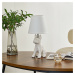 Lindby Lindby Herry stolní lampa pes v bílé barvě