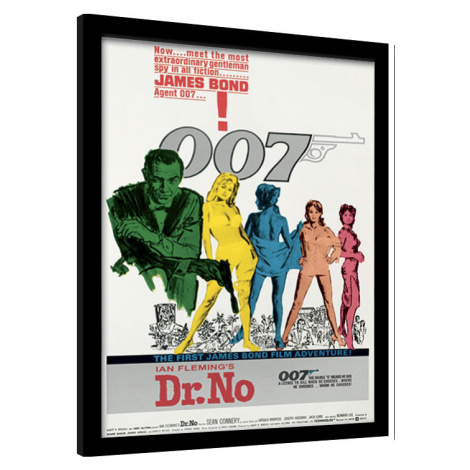 Obraz na zeď - James Bond - Dr No One Sheet Pyramid