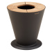 Higold Designový květináč HIGOLD - ICOO Flower Basket Black
