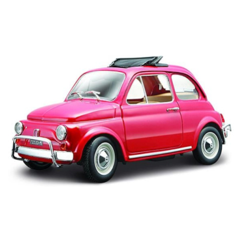 Bburago 1:24 Fiat 500L (1968) Red