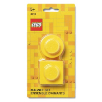 Lego® iconic magnetky, set 2 ks žluté