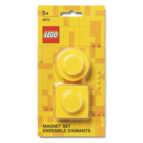 Lego® iconic magnetky, set 2 ks žluté