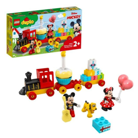 LEGO® DUPLO® │ Disney 10941 Narozeninový vláček Mickeyho a Minnie