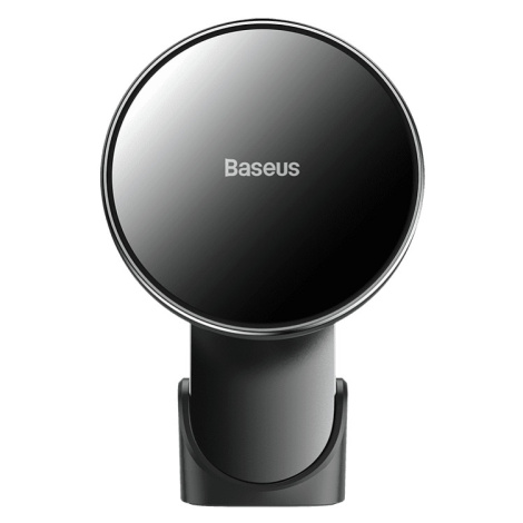 BASEUS Big Energy držák s bezdrátovým nabíjením 15W černá (kompatibilní s Apple iPhone 12 series