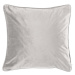 Světle šedý polštář Tiseco Home Studio Velvety, 45 x 45 cm