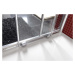POLYSAN LUCIS LINE sprchové dveře 1500mm, čiré sklo DL4215
