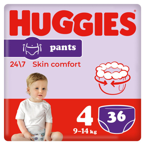 Huggies Pants Jumbo 4, 9-14 kg 36 ks