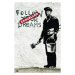 Umělecký tisk Banksy street art - follow your dreams, 61 × 91.5 cm