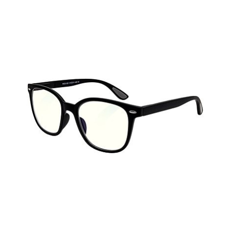 GLASSA Blue Light Blocking Glasses PCG 031, +2,50 dio, černé