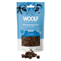 WOOLF Pamlsky pro psy soft cubes středomořské ryby 100 g