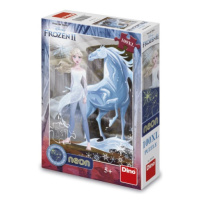 Puzzle Frozen II s ledovým koněm 100 xl dílků DINO