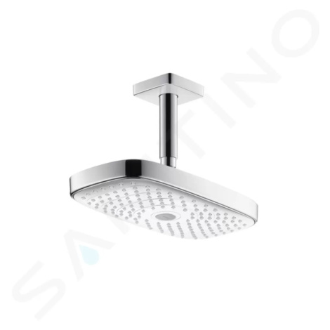 Hansgrohe 27384400 - Hlavová sprcha 300, 2 proudy, sprchové rameno 10 cm, bílá/chrom