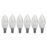 Livarno home LED žárovka, 6 kusů (svíčka E14)