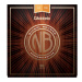 D'Addario NB1256 Nickel Bronze Acoustic Light Top / Medium Bottom