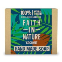 Faith in Nature Tuhé mýdlo s kokosovým olejem 100g