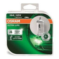 OSRAM Ultra Life H4 60/55W P43t 2ks