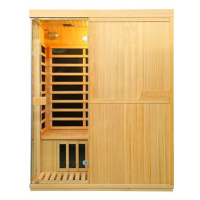 HealthLand Infrasauna Deluxe 2200 Carbon BT