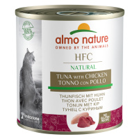 Almo Nature HFC 24 x 280 g - 20 + 4 zdarma - Tuňák & kuře