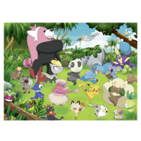 Ravensburger puzzle 132454 Rozdovádění Pokémoni 300 dílků