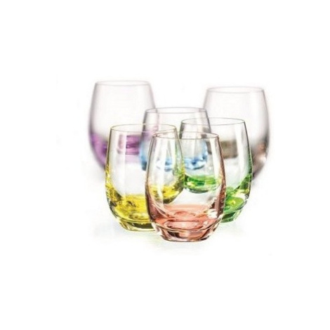 Crystalex barevné skleničky na likéry Rainbow 60 ml 6 KS Crystalex-Bohemia Crystal