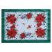 Vánoční dekorační ozdobný ubrousek STAR OF BETLEHEM 32x45 cm Mybesthome