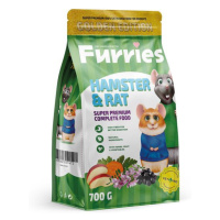 Furries Extrudované granule křecek/potkan 700 g