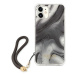 Guess GUHCP12SKSMAGR hard silikonové pouzdro iPhone 12 Mini 5.4" grey Marble Collection