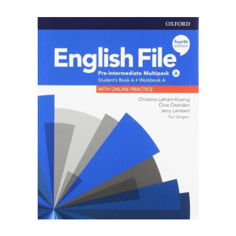 English File Pre-Intermediate Multipack A with Student Resource Centre Pack (4th) - Christina La