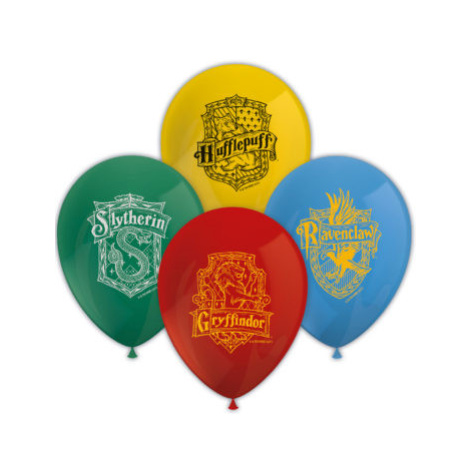 Procos Sada latexových balonů - Harry Potter fakulty 8 ks