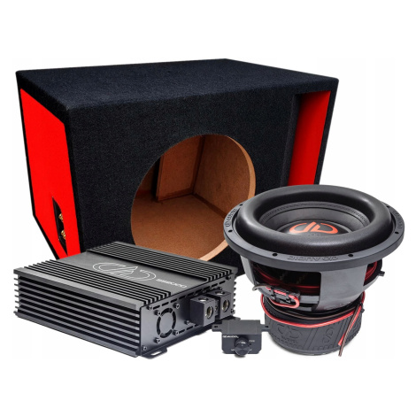 DD Audio DD 712f D2 set Subwoofer 30CM 1500W Rms zesilovač 2000W