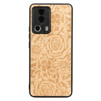 Dřevěné Pouzdro Bewood Xiaomi 13 Lite Růže Aniegre