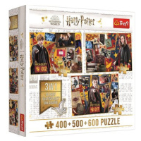 Trefl Puzzle Harry Potter Ron, Hermiona a Harry 400 + 500 + 600 dílků