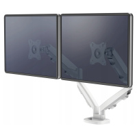 Stolní rameno pro 2 LCD monitory Eppa bílé