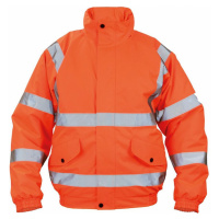 Bunda reflexní Cloton Hv Bunda Oranžová 3XL