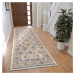 Hanse Home Collection koberce Kusový koberec Luxor 105636 Saraceni Cream Multicolor - 80x240 cm