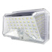 Entac Venkovní solární světlo LED s čidlem pohybu 1,5 W 120 lm, studená barva světla