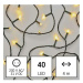 EMOS LED vánoční řetěz, 4 m, venkovní i vnitřní, teplá bílá, časovač D4AW01