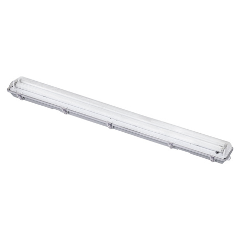 Solight stropní osvětlení prachotěsné, G13, pro 2x 120cm LED trubice, IP65, 127cm WO512-1