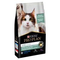 PURINA PRO PLAN LiveClear Sterilised Adult 7+ Turkey - 2,8 kg