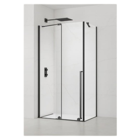 Sprchový kout obdélník 140x90 cm SAT Walk-In Xmotion SATBWIXM140STE90C