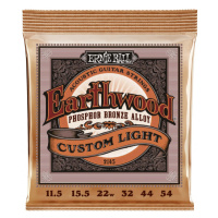 Ernie Ball 2145 Earthwood Custom Light Phosphor Bronze .011.5 - .054