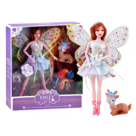 Panenka Emily motýlí víla s jelenkem Toys Group