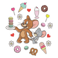 Umělecký tisk Tom and Jerry - Sweets, 26.7x40 cm