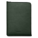 Woolnut kožené Folio pouzdro pro 13"/14" MacBook tmavě zelené