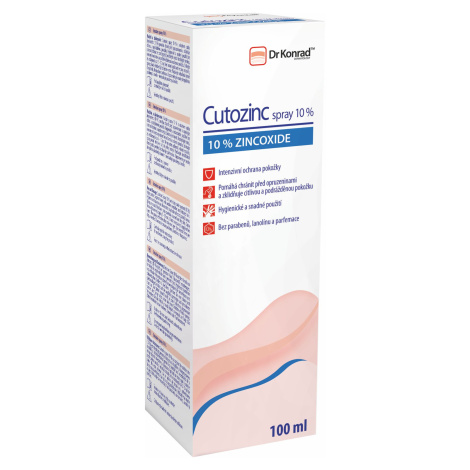 DrKonrad Cutozinc 10% spray 100 ml Dr Konrad Pharma