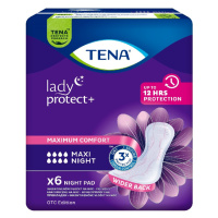 Tena Lady Protect+ Maxi Night inkontinenční vložky 6 ks