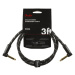 Fender Deluxe Series 3' Instrument Cable Black Tweed