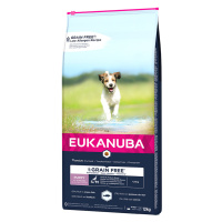 Eukanuba granule, 12 kg - 10 % sleva - Puppy & Junior Small & Medium Grain Free Ocean Fish (12 k
